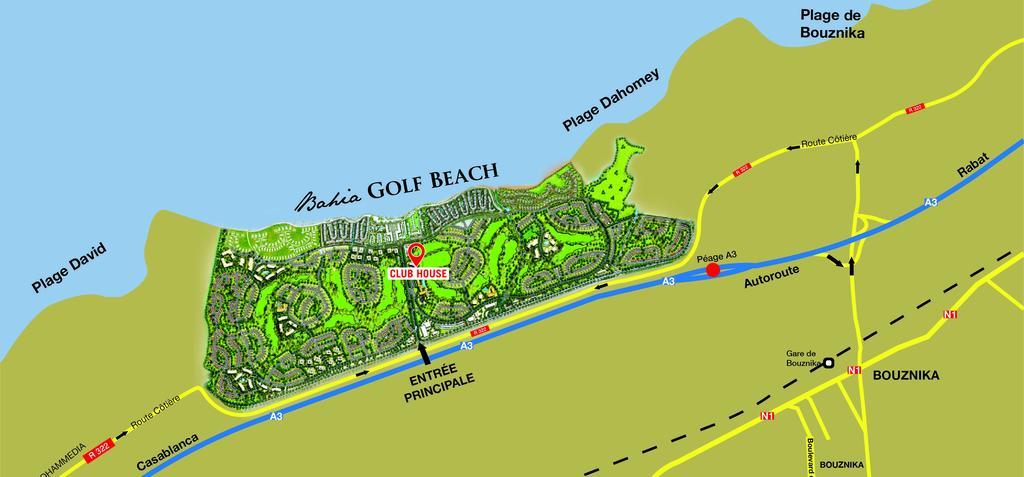 Bahia Golf Beach Bouznika Appart Esterno foto